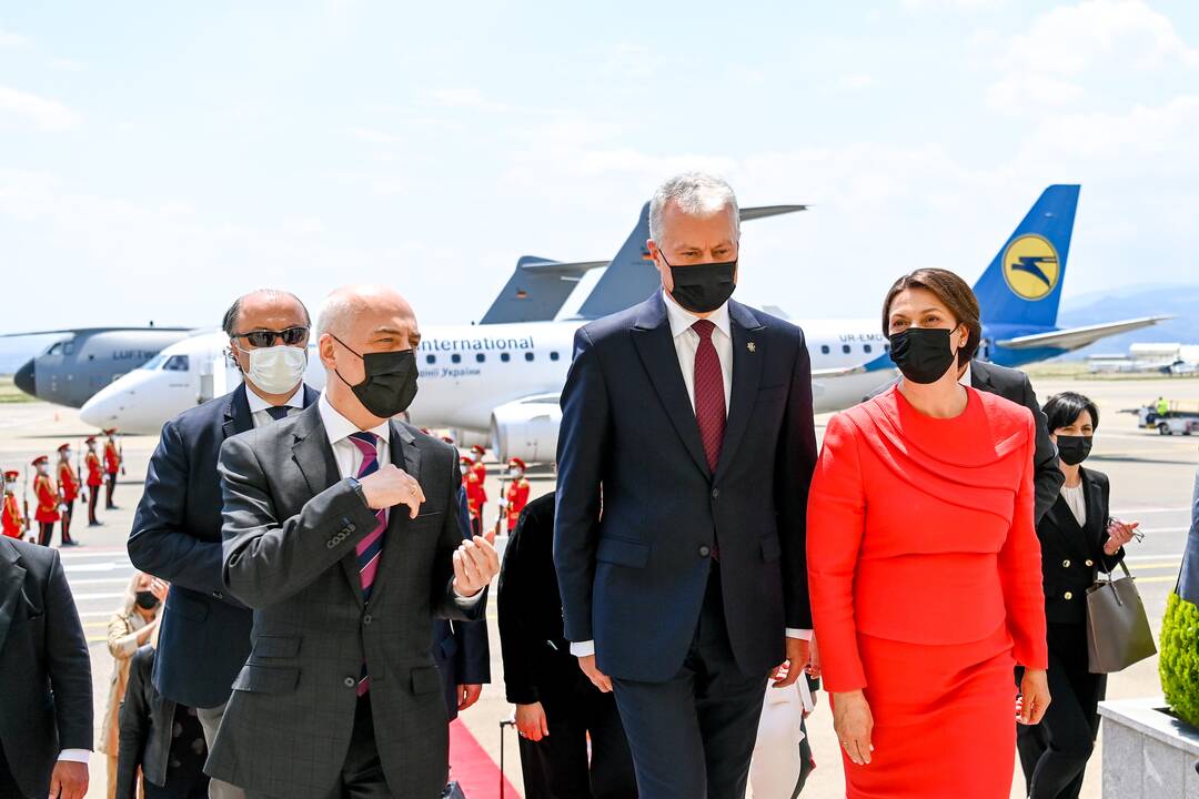 G. Nausėda atvyko į Sakartvelą