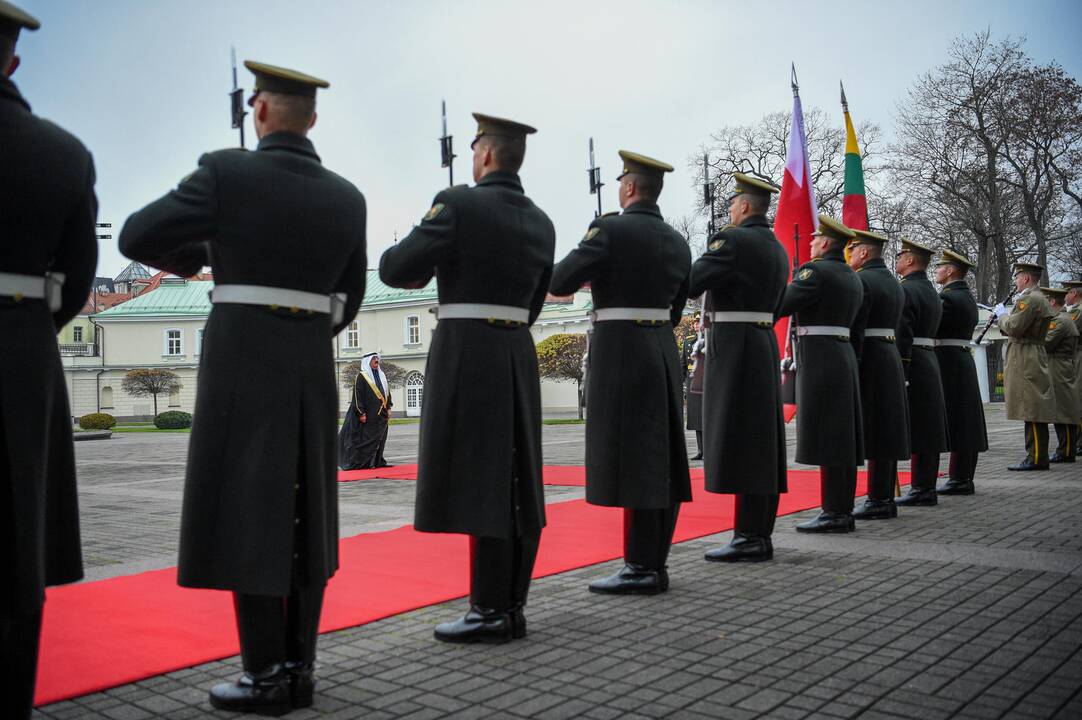 Prezidentas priėmė ambasadorių skiriamuosius raštus