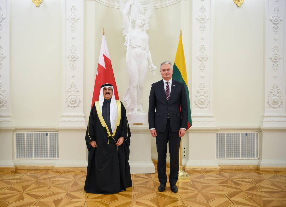 Prezidentas priėmė ambasadorių skiriamuosius raštus