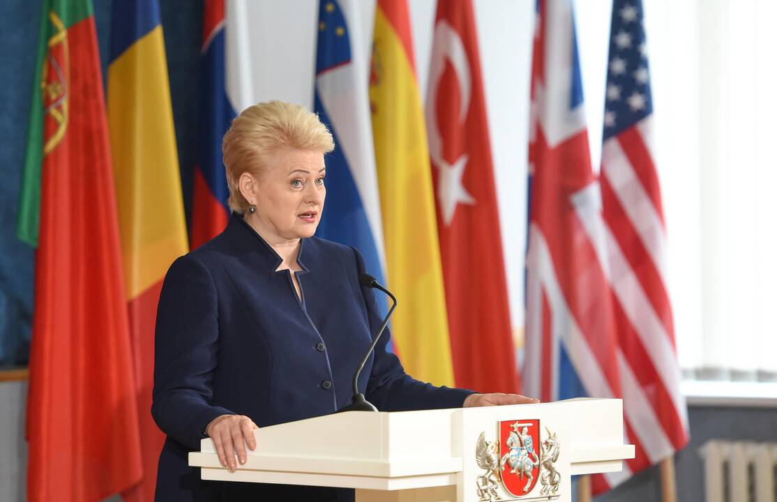 NATO štabo atidarymo ceremonija