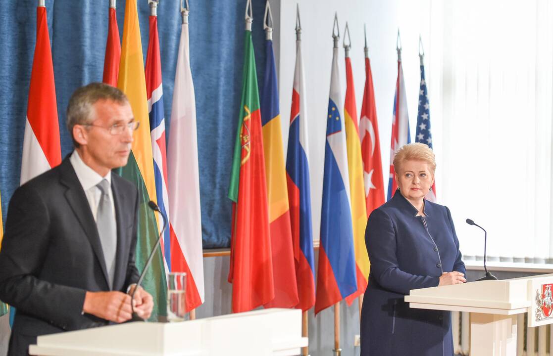 NATO štabo atidarymo ceremonija