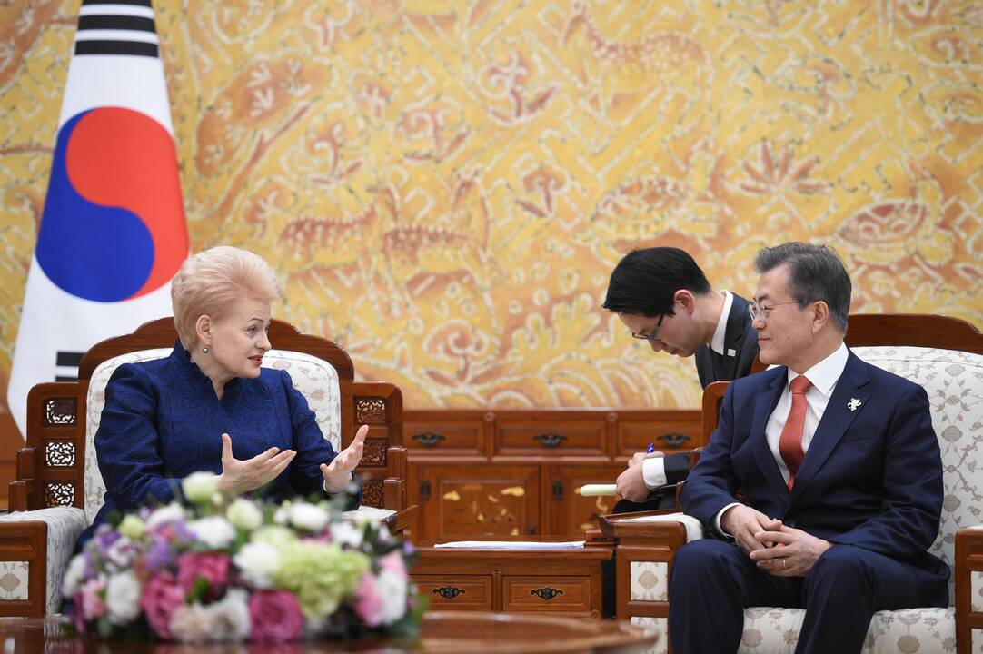 D. Grybauskaitės vizitas Pietų Korėjoje