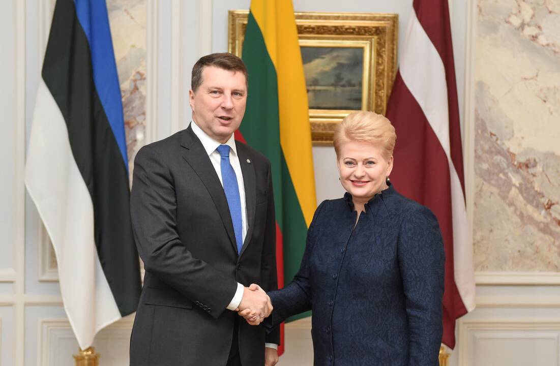 Baltijos šalių prezidentai susitiko Palangoje