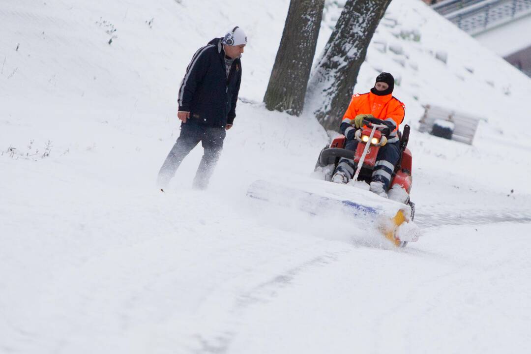Ruoškitės – atėjusi žiema ruošia šalčio porciją