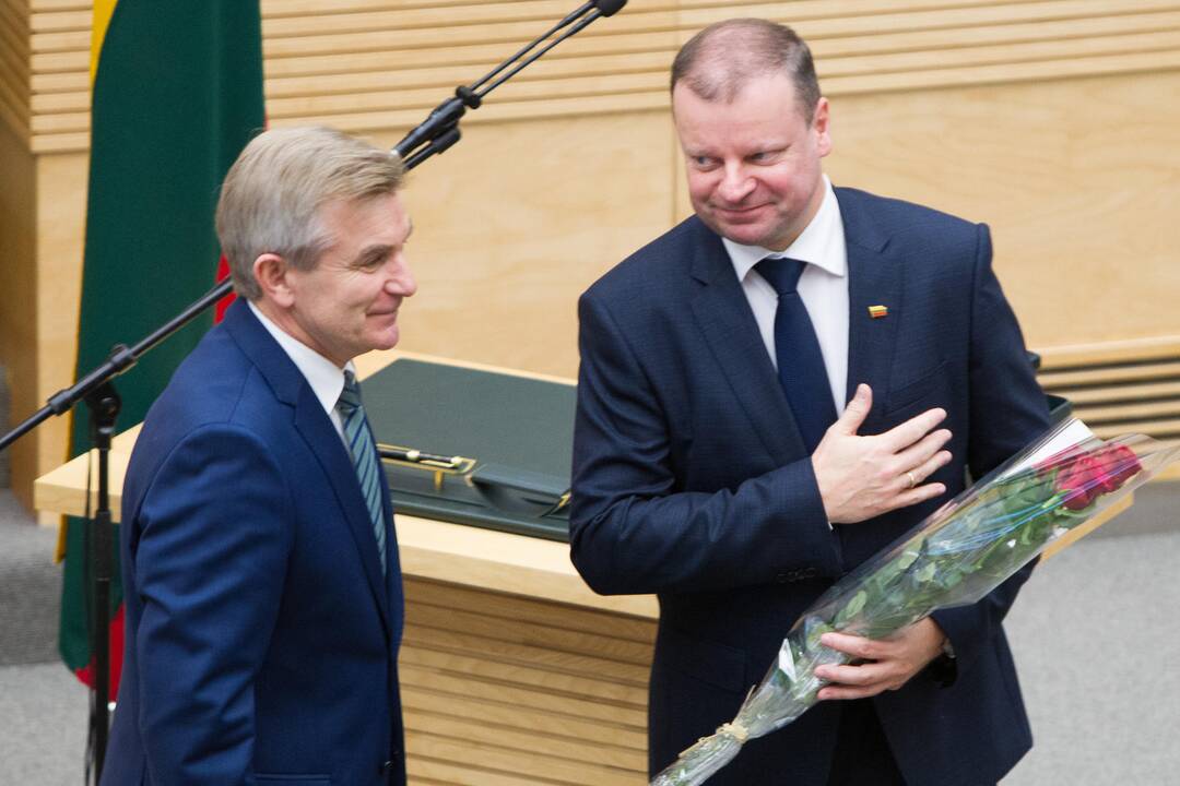 Apie V. Pranckiečio pasitraukimą jau kalba ir S. Skvernelis