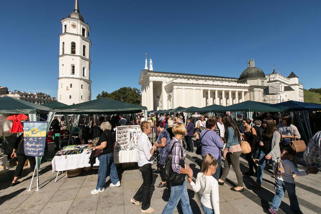 Sostinės dienos: vilniečiai kviečiami nusifotografuoti nuotraukai „Šypsokis, Vilniau“