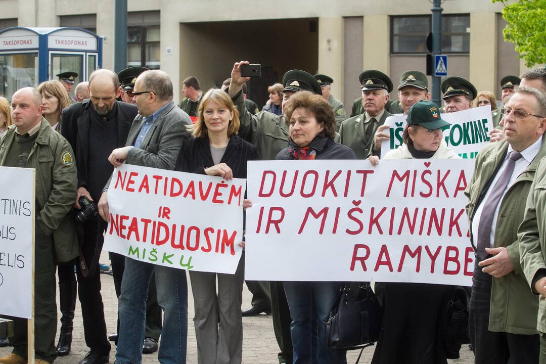 Sąjūdis „Už Lietuvos miškus“ sieks stabdyti urėdijų pertvarką