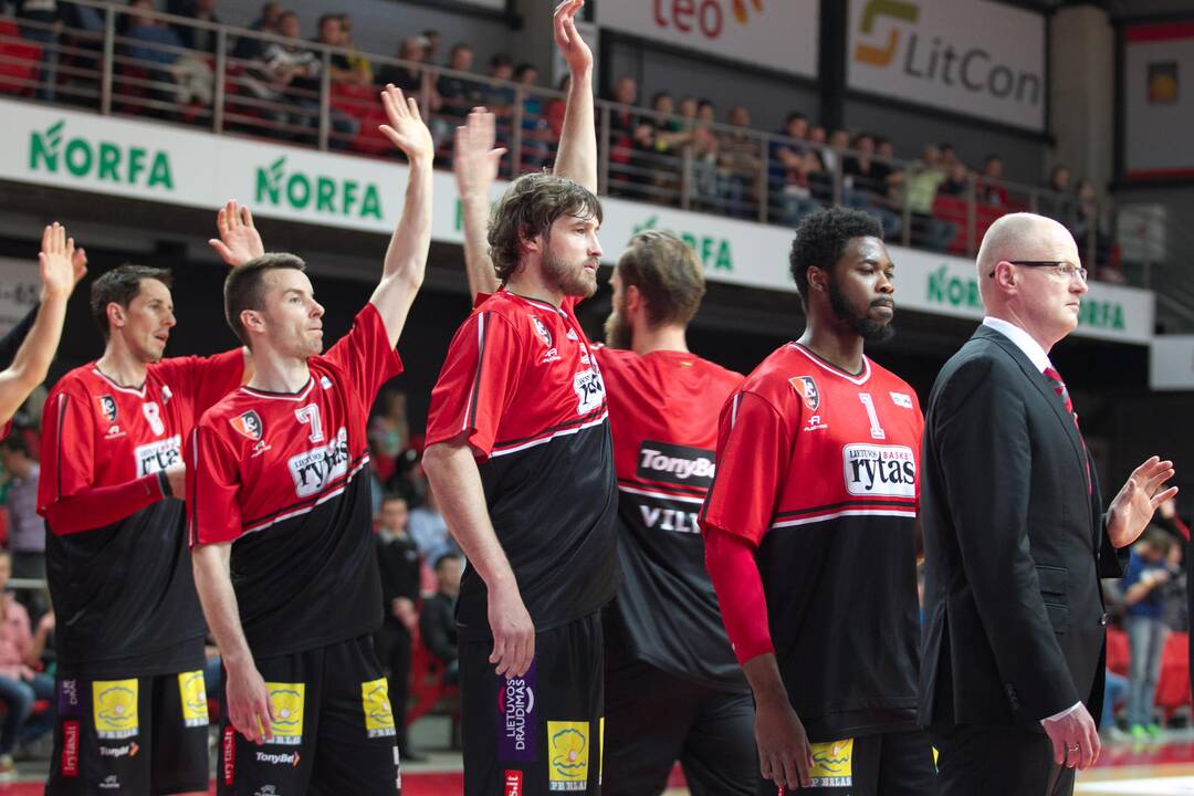 LKL kovos: „Lietuvos rytas“ - „Žalgiris“ 62:78