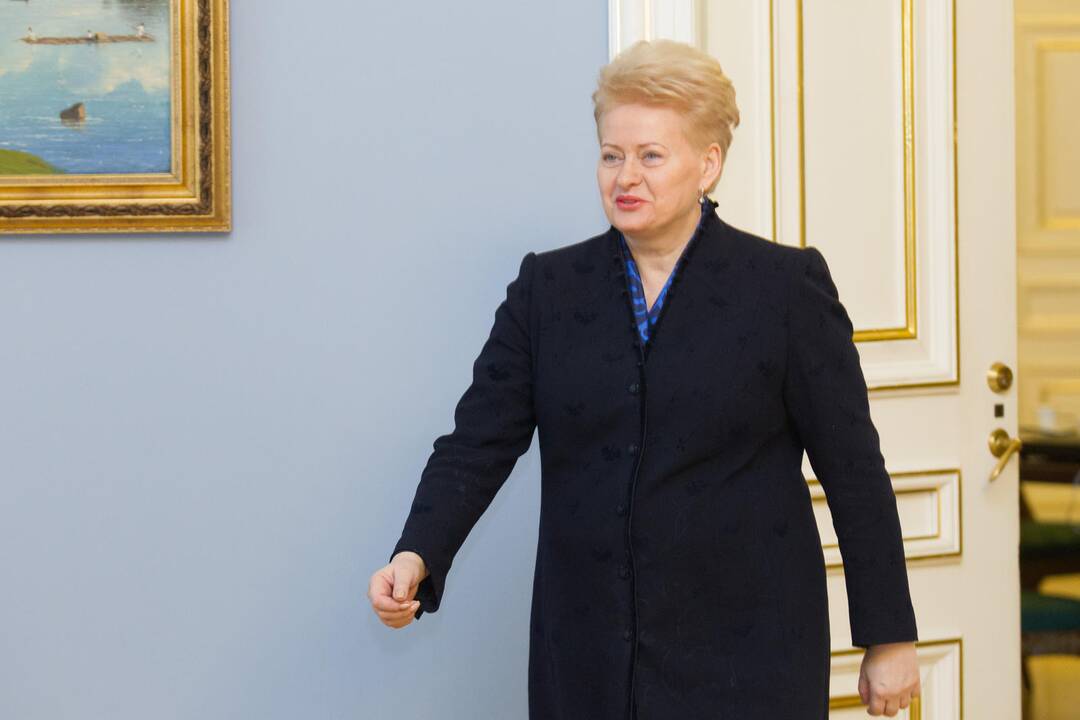 Prezidentė paskyrė du savo patarėjus ambasadoriais