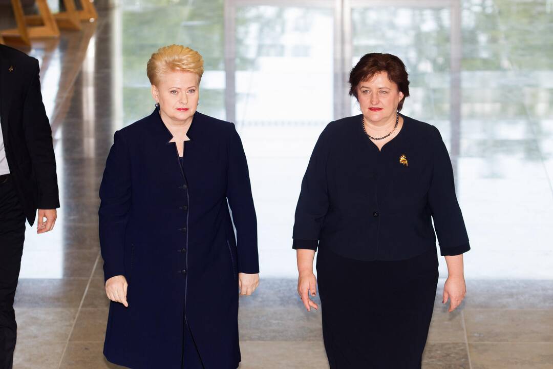 Prezidentė skaitė metinį pranešimą