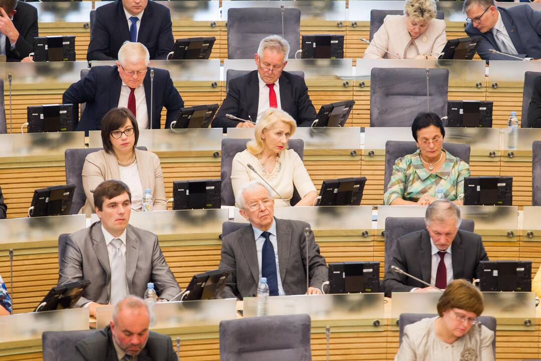 Prezidentė skaitė metinį pranešimą
