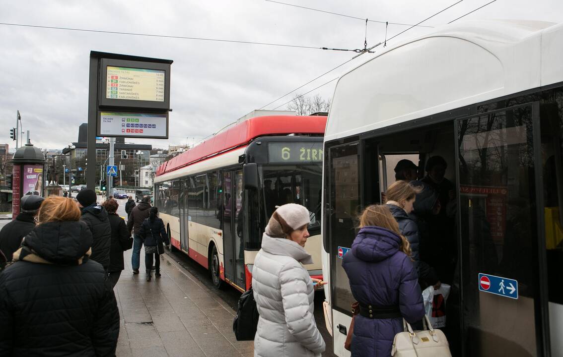 Nuo lapkričio 19-osios – sklandžiau dirbantis viešasis transportas