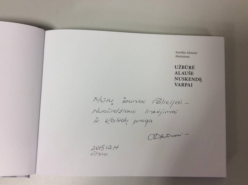 Policininkai dalyvavo kalėdinio gerumo akcijoje