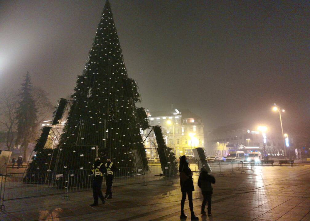 Naujųjų 2021 metų sutikimas Vilniuje