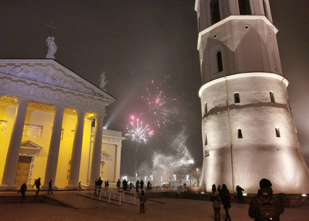 Naujųjų 2021 metų sutikimas Vilniuje