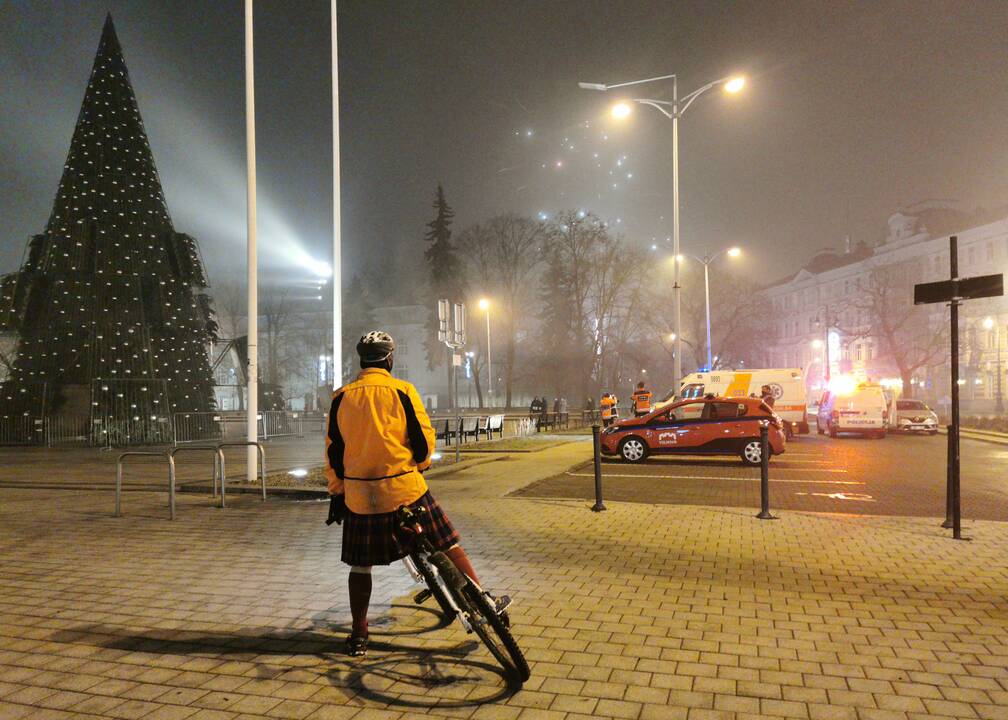 Naujųjų 2021 metų sutikimas Vilniuje