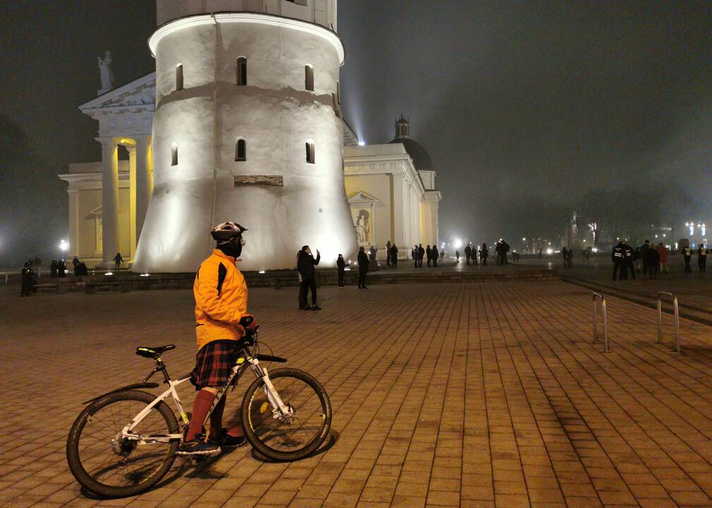 Naujųjų 2021 metų sutikimas Vilniuje