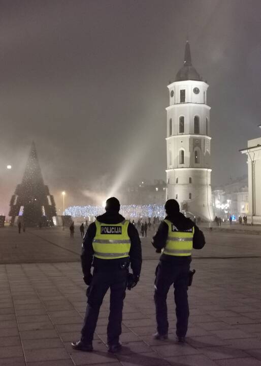 Naujųjų 2021 metų sutikimas Vilniuje