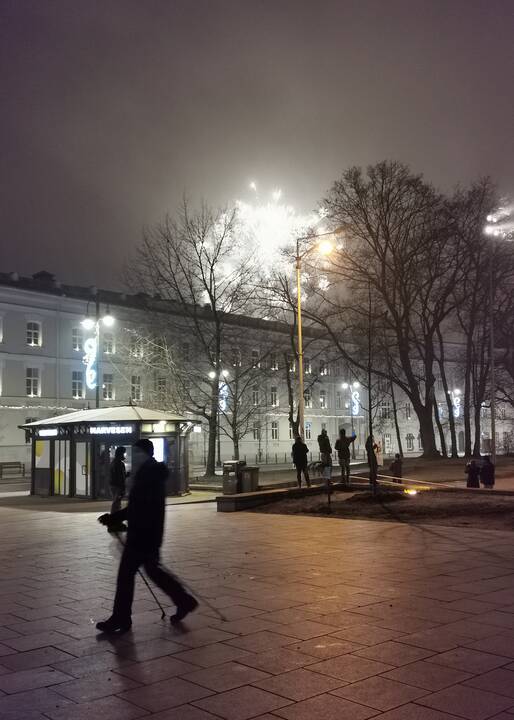 Naujųjų 2021 metų sutikimas Vilniuje