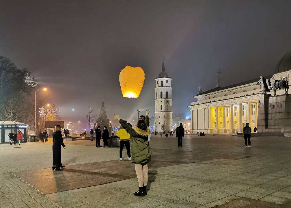 Naujųjų 2021 metų sutikimas Vilniuje