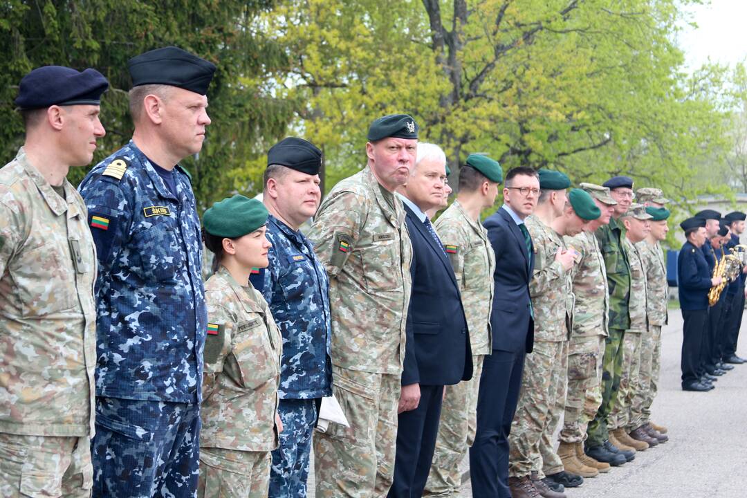 Karių išlydėtuvės į tarptautines misijas ir operacijas