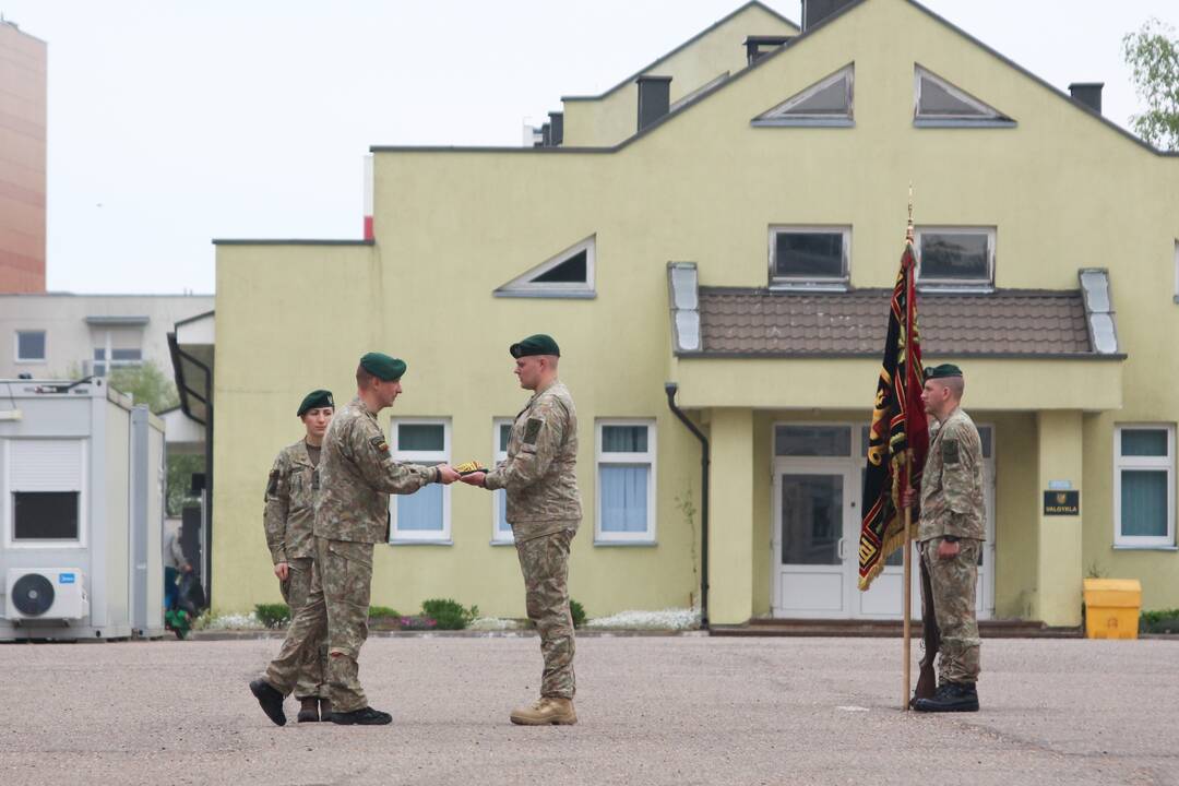 Karių išlydėtuvės į tarptautines misijas ir operacijas