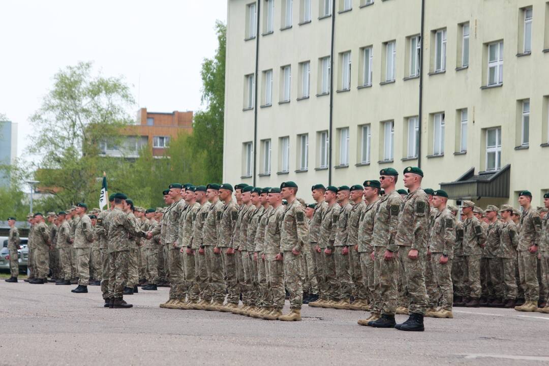 Karių išlydėtuvės į tarptautines misijas ir operacijas