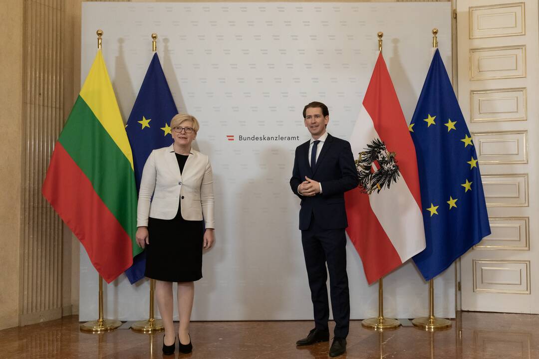 Premjerės vizitas Austrijoje