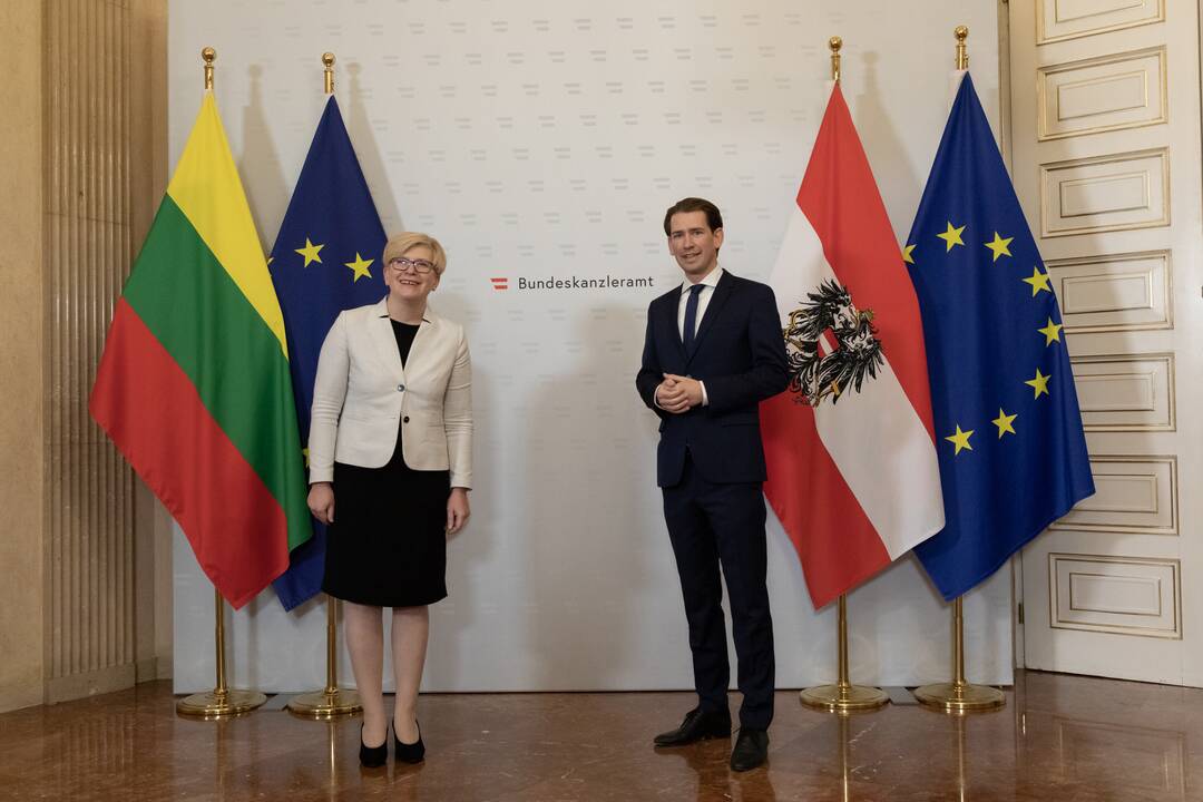 Premjerės vizitas Austrijoje