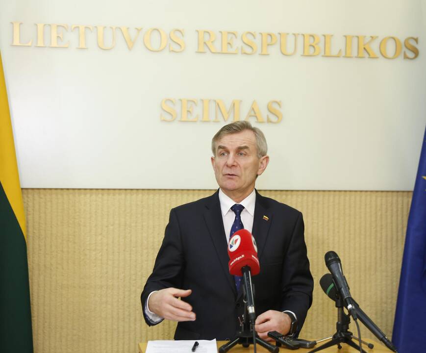 V. Pranckietis įvertino kadencijos darbus: šitas Seimas – sėkmė Lietuvai