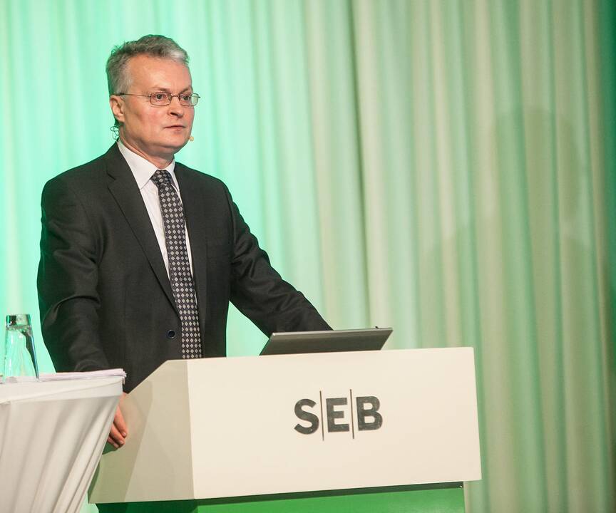 G. Nausėda baigia darbą SEB banke