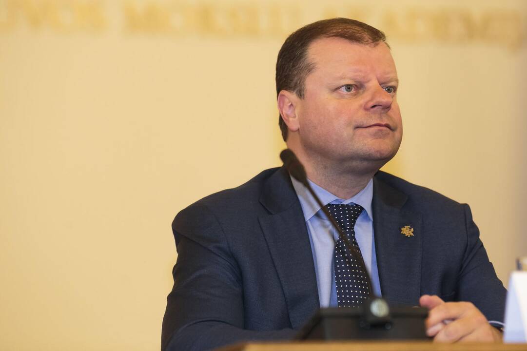 S. Skvernelis laikosi savo: ne mitingais reikia spręsti problemas