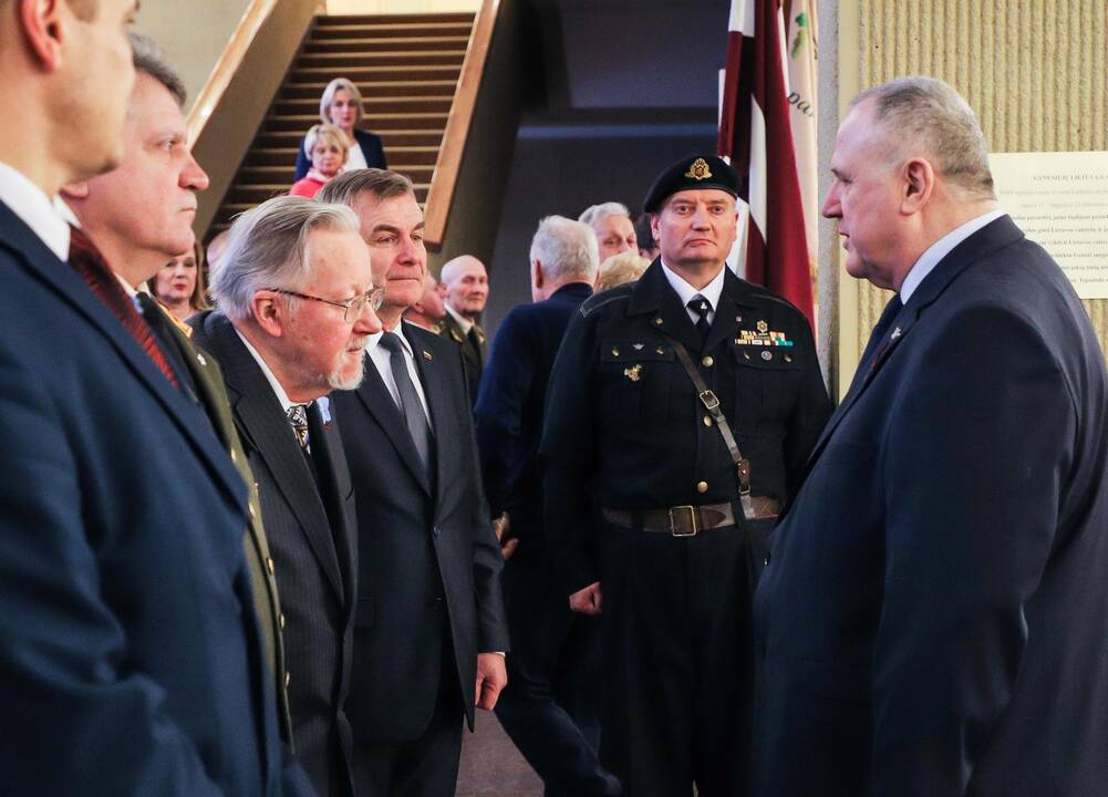Laisvės gynėjų rikiuotė Seime