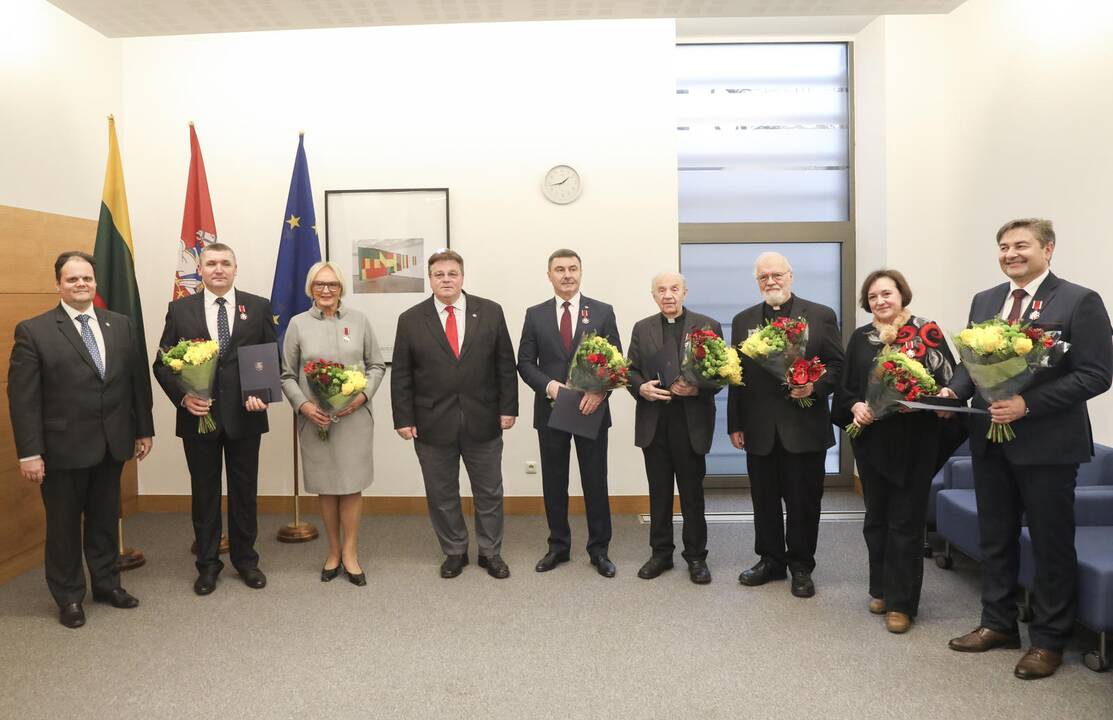 Išdalyti medaliai pasaulio lietuviams