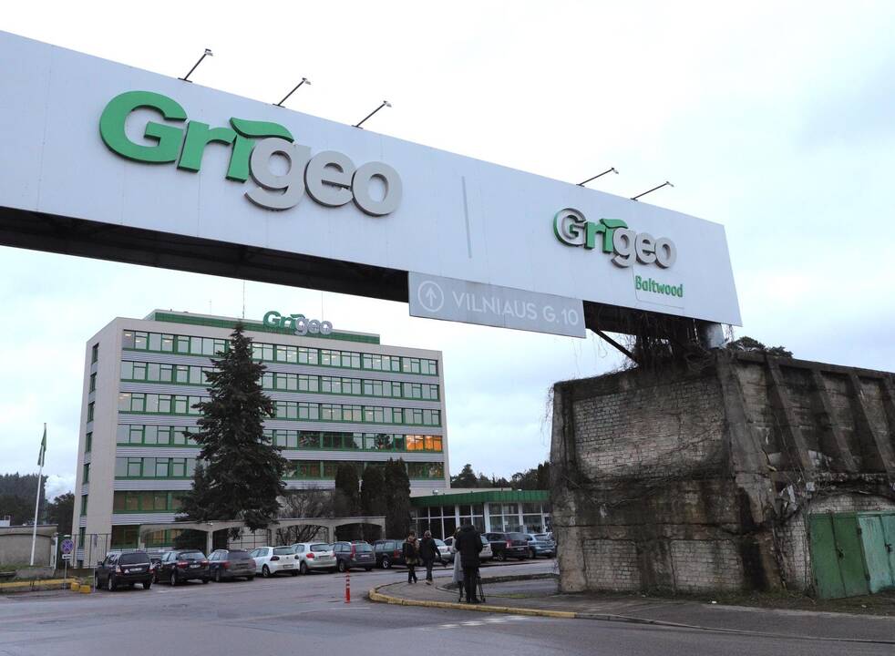 Piketas prie „Grigeo“ būstinės 
