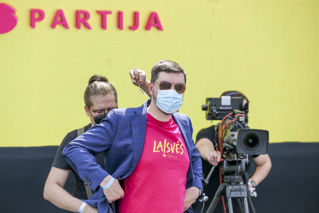 Laisvės partijos suvažiavimas Vilniuje