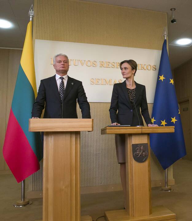 Prezidentas susitiko su Seimo valdyba