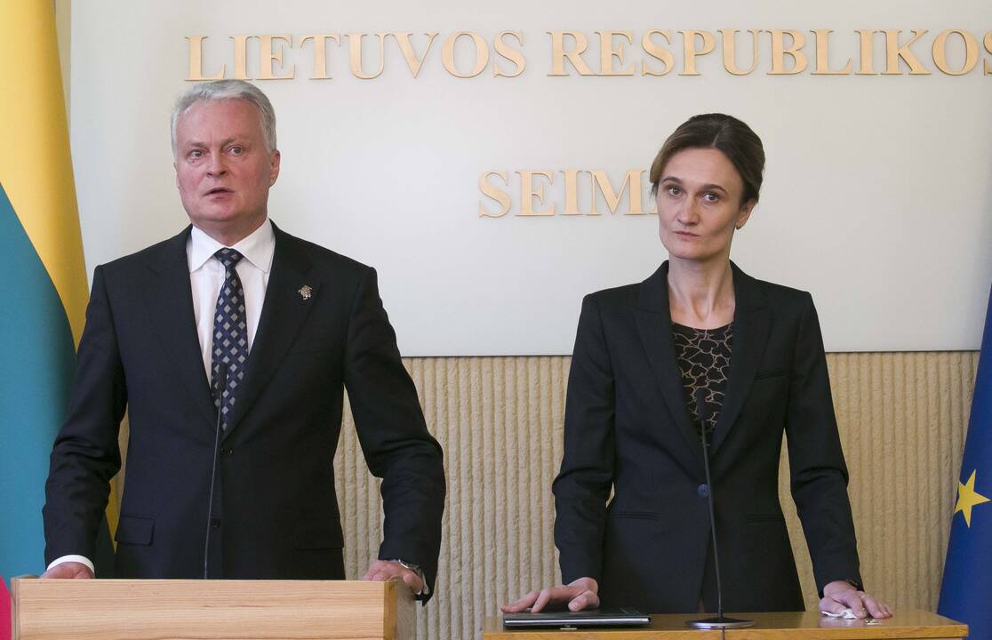Prezidentas susitiko su Seimo valdyba