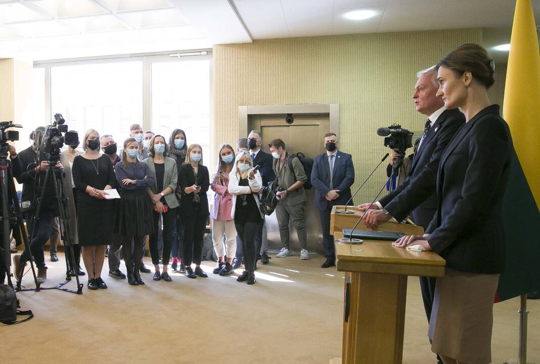 Prezidentas susitiko su Seimo valdyba