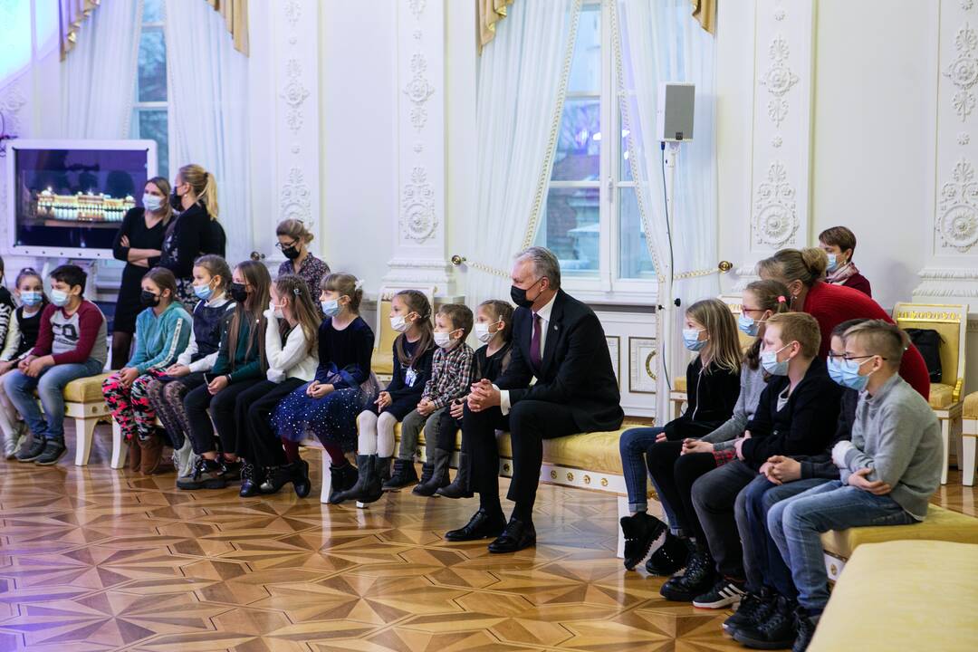 Prezidentūros Kalėdų eglutės įžiebimas
