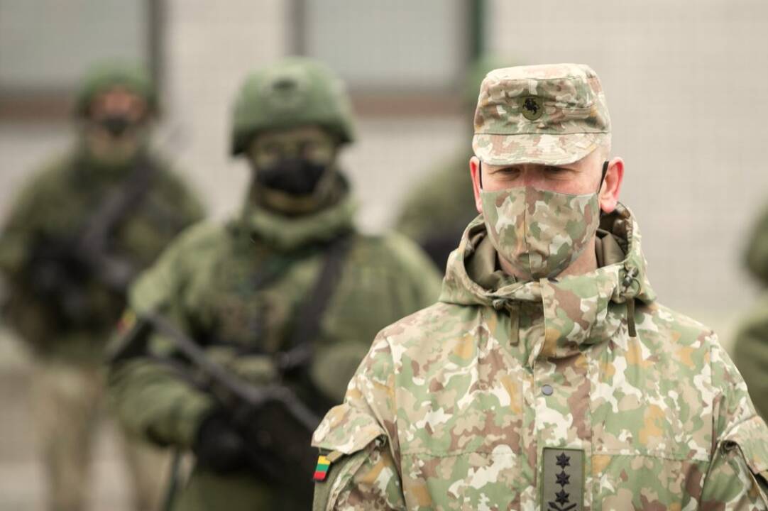 Kariuomenės vadas: mūsų parengtis tokia, kokios situacija dabar reikalauja