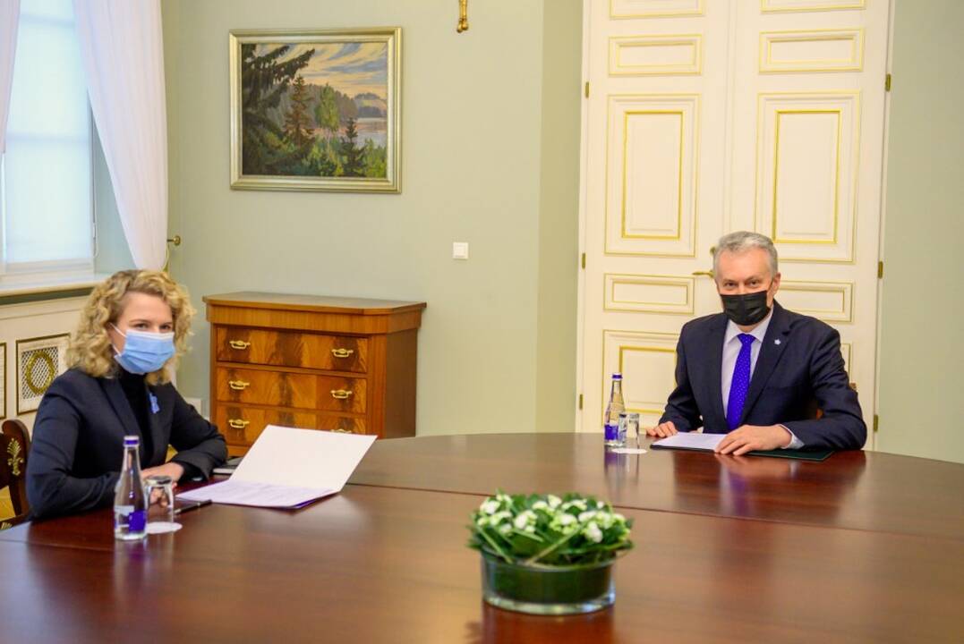 G. Nausėda su A. Armonaite aptars viešųjų pirkimų politiką