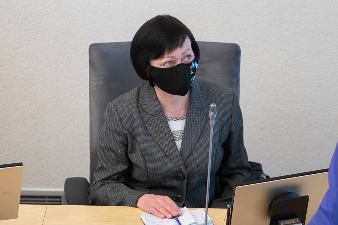 VRK pirmininkė Jolanta Petkevičienė