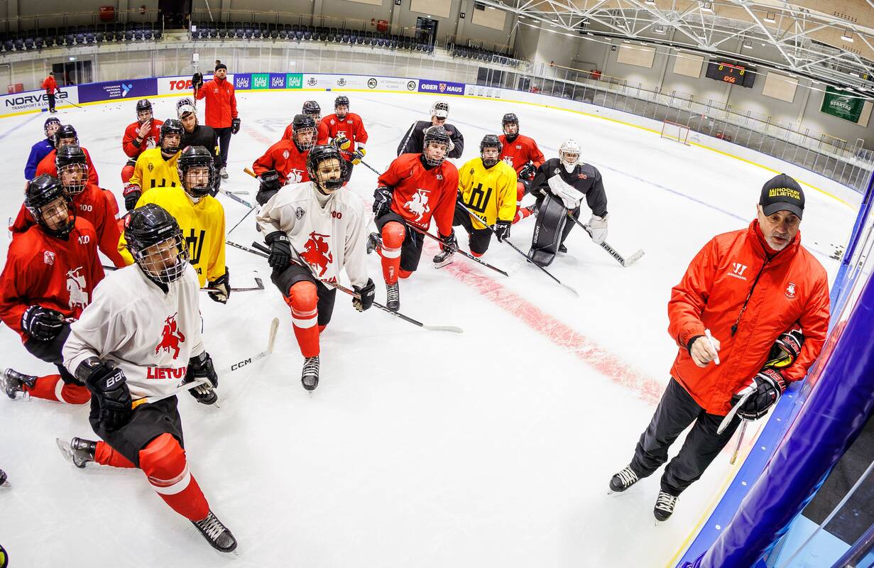 Varžovai: Lietuvos ledo ritulininkai ruošiasi išmėginti jėgas su bendraamžiais iš Europos ir Azijos.