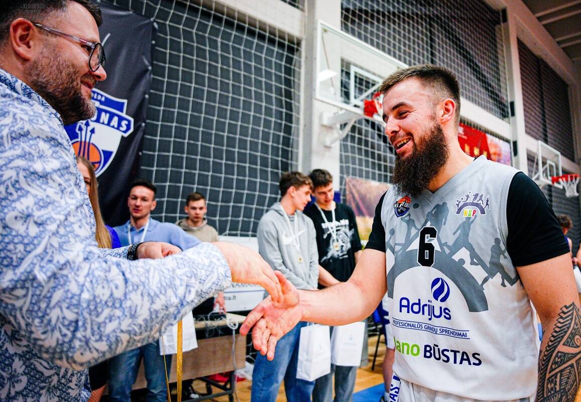 Čempionai: „Mano būsto“ komanda per visą sezoną laimėjo 17 rungtynių ir patyrė tik dvi nesėkmes.