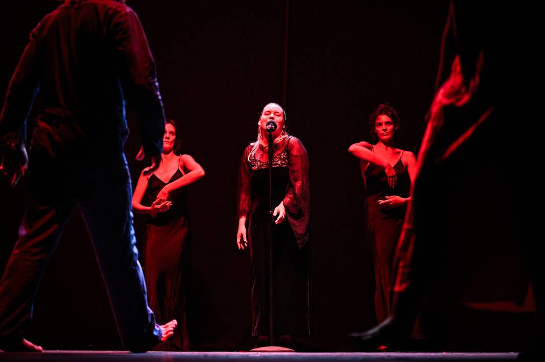Išskirtinumas: spektaklio choreografija papildyta Lietuvoje dar menkai paplitusia japonų butoh šokio technika.