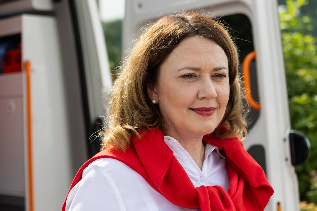 Raudonojo Kryžiaus spaudos konferencija „Lavonmaišis, urna ir velionio paveikslėlis“