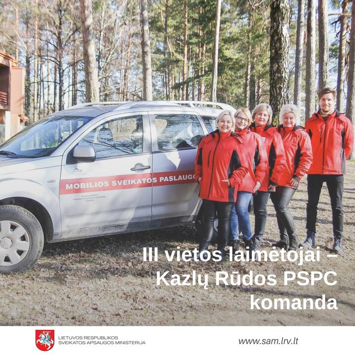 „Saulės šeimos medicinos centro“ komanda