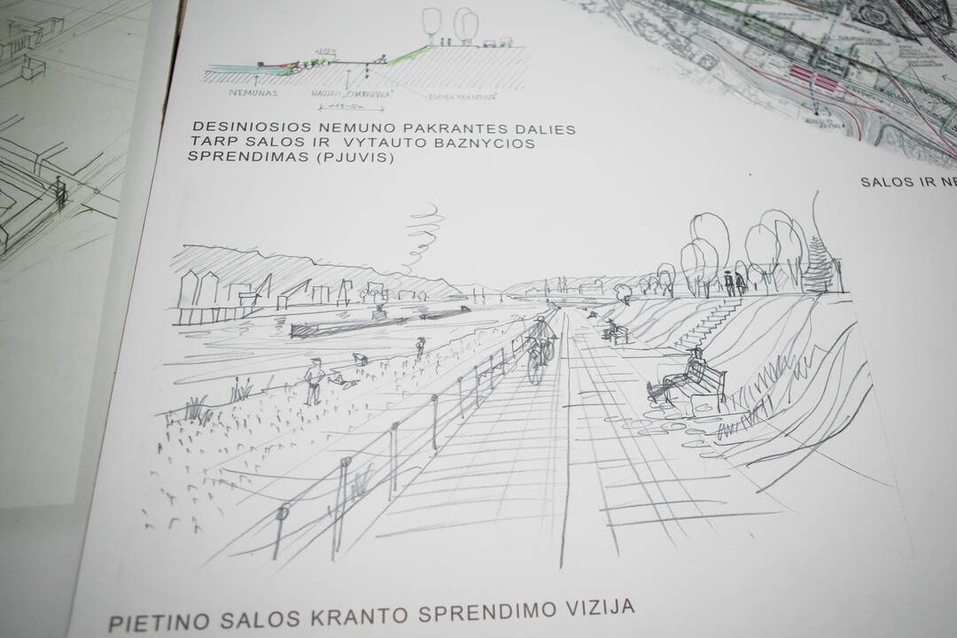 Kauno savivaldybėje pristatytas Nemuno salos detalusis planas