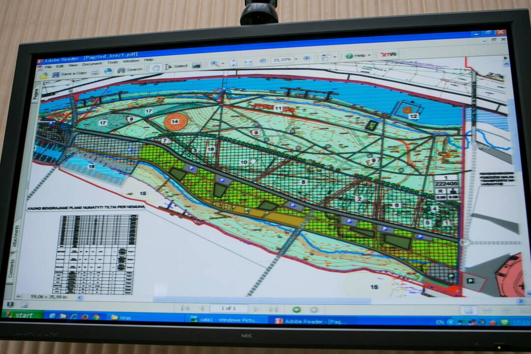 Kauno savivaldybėje pristatytas Nemuno salos detalusis planas